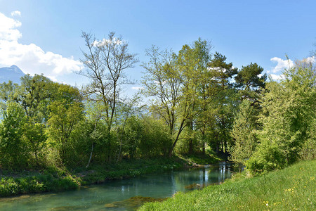 克莱恩巴赫KleinerBach是纳特兰德夏夫Naturlandschaf图片