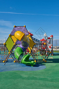 现代新式儿童乐园图片