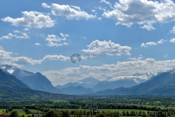 WunderschneAussichtberdasRheintalinderSchweizundLiechtenstein24图片