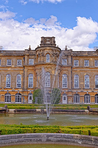 位于英国格兰伍德斯托克的布伦海姆宫温斯顿丘吉尔的出生地和马尔堡公爵的住所2020年8图片
