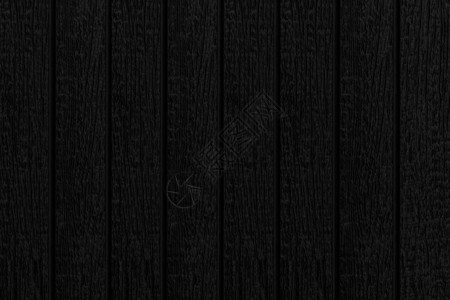 木板黑色木材纹理和无缝背景图片