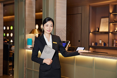 酒店前台接待高清背景图片酒店前台接待服务员高清背景图片酒店前台