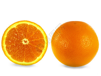 橙色水果图片