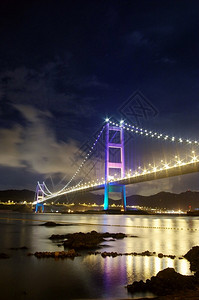 香港青马大桥图片