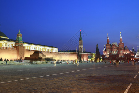 红场是莫斯科最著名的广场也是世界上最著图片