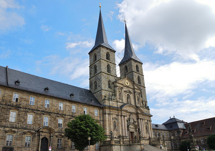 班贝格的迈克尔斯伯格修道院德国图片