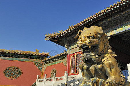 北京紫禁城皇帝图片