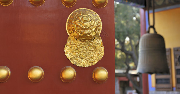 大门北京紫禁城和天殿图片