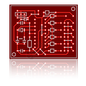 抽象电路板图片