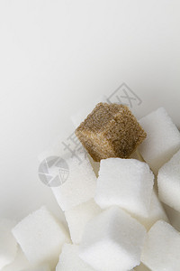 白糖立方体加一个背景图片