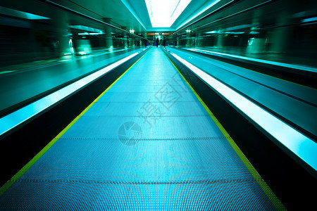自动扶梯上海浦东机场内部图片