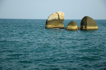 苏梅海岸背景图片