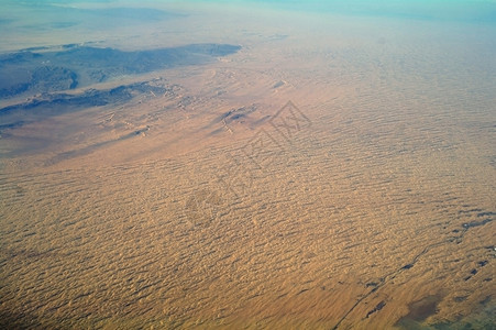 鸟瞰沙漠西奈半岛图片