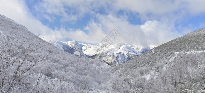 雪山风景图片