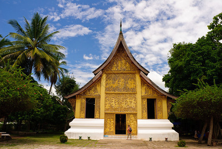 WatXiengThong寺庙老图片