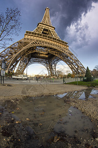 巴黎埃菲尔塔的美丽照片图片