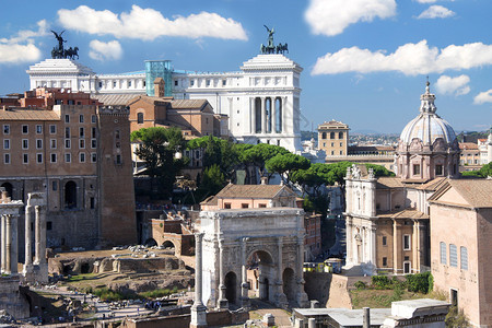 罗马的罗马论坛图片