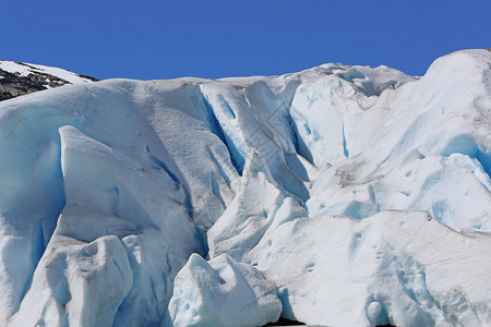 挪威Jostedalsbreen冰川的Nigardsb图片