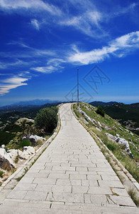 黑山洛夫琴山观景台图片