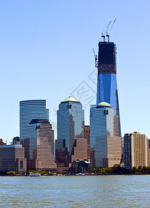 曼哈顿下城和纽约金融区图片