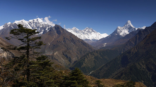 地表世界最高山峰的景象图片