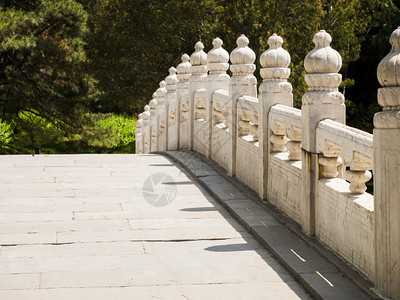 北京颐和园桥背景图片