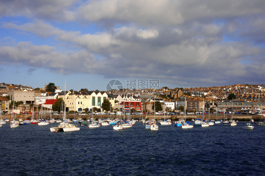 Penzance的Marina高清图片下载正版图片507060453摄图网