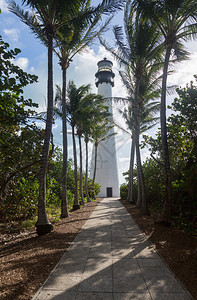 CapeFloridaLighthouse和灯笼图片