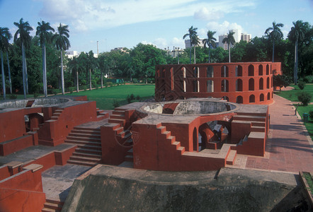 JantarMantar17世纪初为进行天文测量而图片