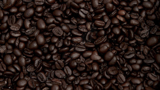 咖啡豆在宏观图像中的插图图片