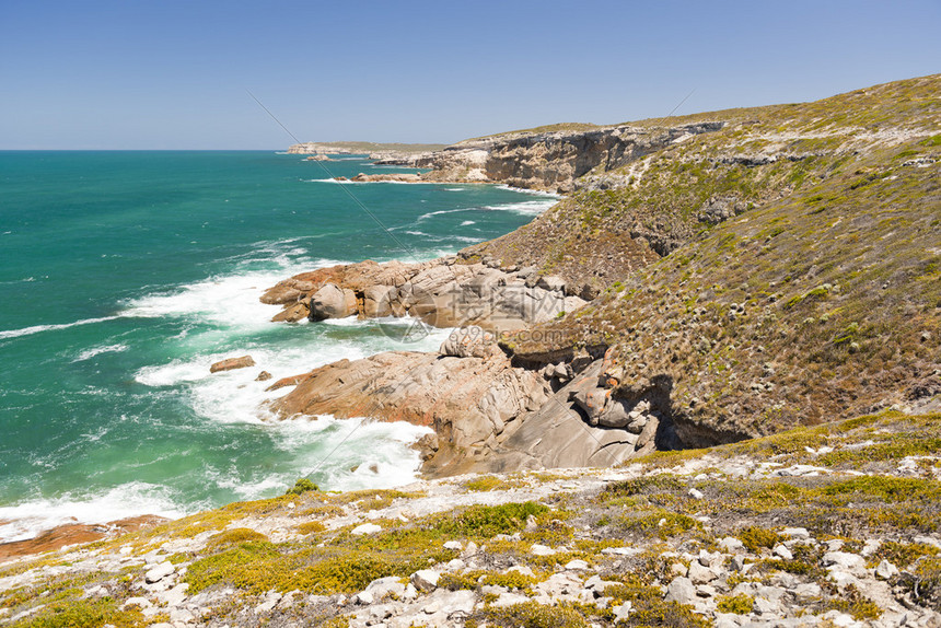 沿约尔凯半岛南澳大利亚州海岸线图片