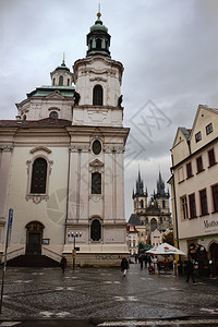 布拉格的街道和广场图片