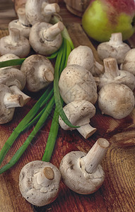 微距蘑菇蘑菇是健康的食背景