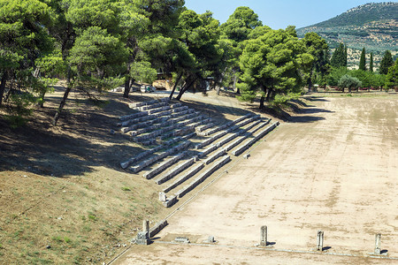 希腊埃皮达鲁斯的阿斯克勒庇图片