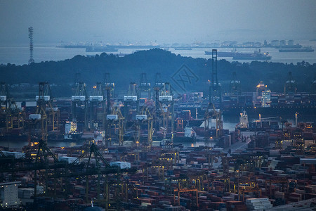 新加坡海港图片