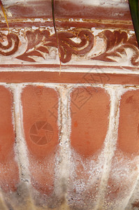 旧陶瓷花盆的图像图片