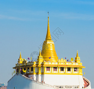泰国曼谷省的金山寺图片