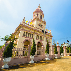泰国曼谷省的教堂图片