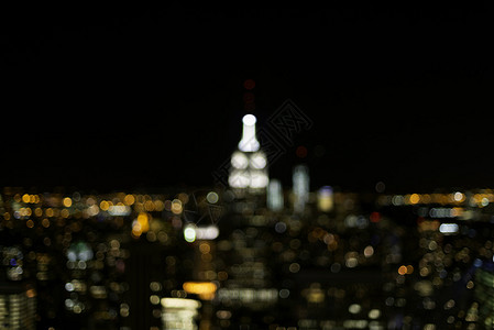 纽约从曼哈顿起飞的天线失图片