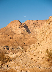 以色列死海沙漠峡谷旅游景图片