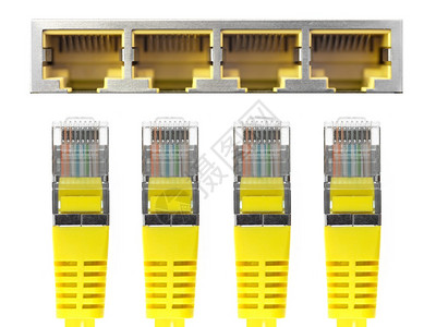 以太网电缆在普通图片