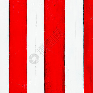 红色和白色的木质纹理图片