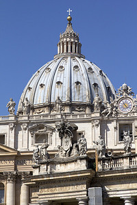 意大利梵蒂冈城圣彼得广场圣彼图片