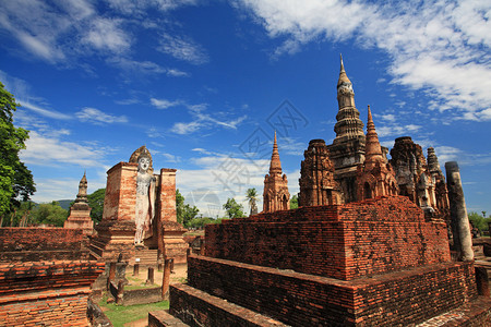 Sukhothai历史公园Unesco世界遗产图片