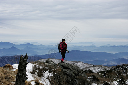 南韩美丽的冬山摄影师Deo图片