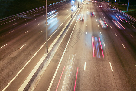 夜间宽度高速公路图片