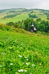 波兰农村地貌景观Chyro图片