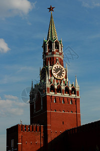 Spasskaya塔是主塔图片