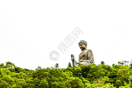 香港的佛祖背景图片