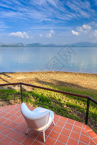 泰国拉廊安达曼海热带岛屿阳台图片